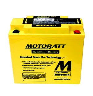 Motobatt MB51814 batteri image
