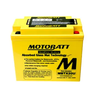 Motobatt MBTX20U batteri image