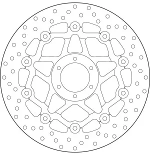 Brembo Serie Oro jarrulevy kelluva kuva