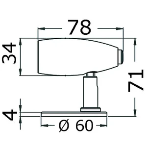 Rana articulated LED light High Power 12/24 V kuva