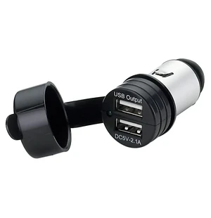 Double USB plug image