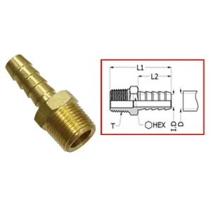 Sea-X polttoaineliitin Universal 3/8 NPT x 3/8 kuva
