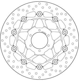 Brembo Serie Oro jarrulevy kelluva kuva