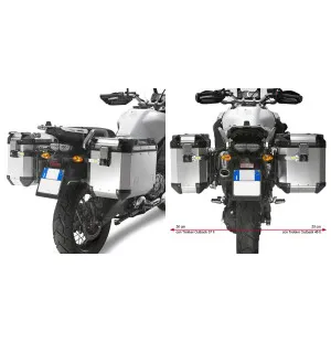 Givi putkisivutelineet Trekker Outback Yamaha XT1200ZE Super Tenere (14) kuva