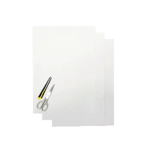 Blackbird Numerokilven tarra-arkki kirkas 47x33cm (3kpl) kuva