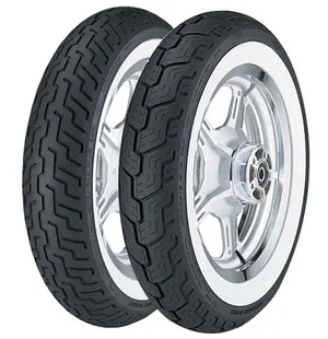 Dunlop D404 150/80B16 71H TT WWW Re. (Wide Whitewall) kuva