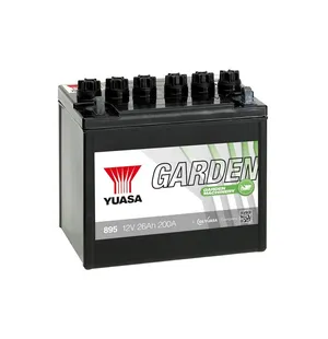Yuasa Batteri 895 12V 26AH Trädgård (wc) OBS.Pallfrakt (34) image