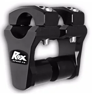 Rox Pivoting Riser 2" korotus x 28,6mm tappi x 28,6mm Ohjaustanko, Musta kuva