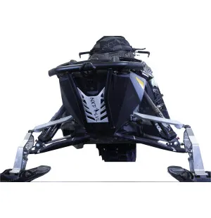 Skinz Next Level Etu Puskuri Musta/Valk 2011-15 Polaris Pro RMK/Rush/Switchback/ kuva