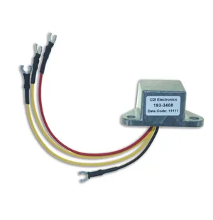 Cdi Elec. Johnson Evinrude Rectifier/Regulator 3-Wire kuva