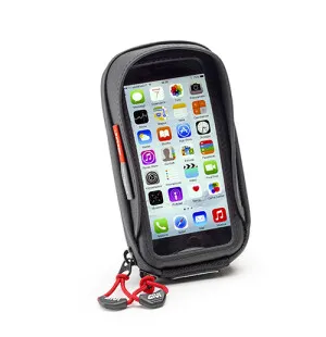 Givi älypuhelin/GPS tasku Iphone 6 Galaxy A5 ohjaustanko kiinnityksellä kuva