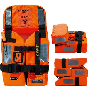 Baltic 2010 M.E.D./SOLAS pelastusliivi oranssi Lasten 15-43kg kuva