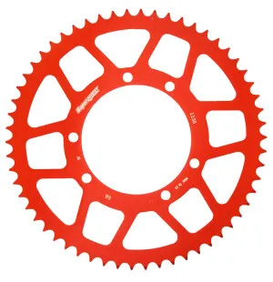 Supersprox Takaratas, Punainen, 58 hammasta (420), Ø100mm, Fantic 50cc kuva