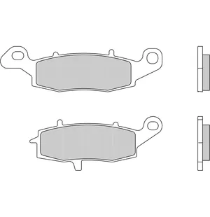 Brembo Jarrupalat Taakse Sintered Road kuva