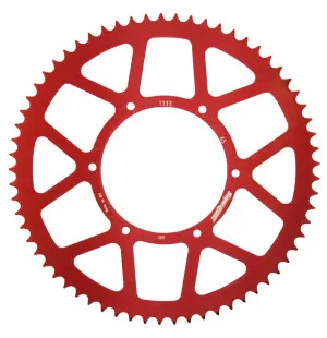 Supersprox Takaratas, Punainen, 65 hammasta (420), Ø108mm, Aprilia 14-, Derbi 10 kuva