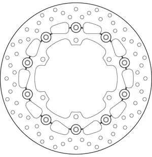 Brembo Serie Oro jarrulevy kelluva kuva