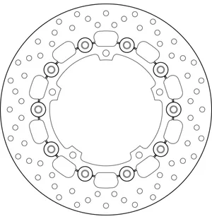 Brembo Serie Oro jarrulevy kelluva kuva