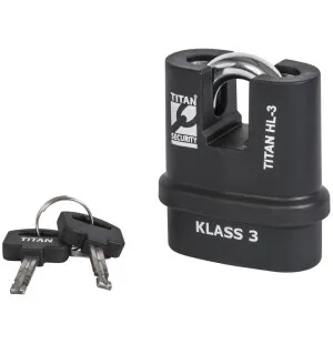 BEMA HÄNGLÅS BEMA SPAAR, HL-3, BLISTERPACKAD image