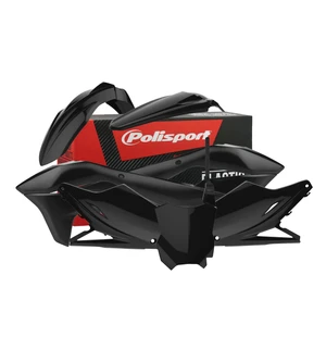 Polisport plastic kit KX450F 16-18 Black (1) kuva