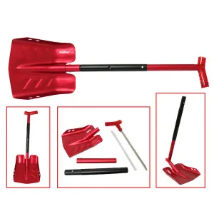 Sno-X Lumilapio sahalla, Punainen alumiini kuva