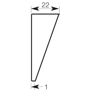 Plast.transom prot.pad 45x36cm kuva