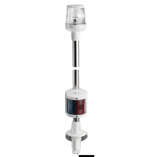 Osculati Recess white combined lightpole 100 cm kuva