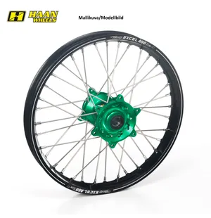 Haan wheel KX 250 / KXF 450 03-16 19-2,15 A60 RIM/GREEN HUB kuva