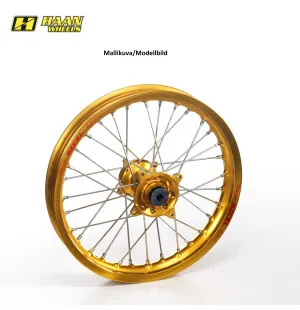 Haan wheel KTM 690 08-16 17-5.00 GOLD HUB/GOLD RIM with cush drive kuva