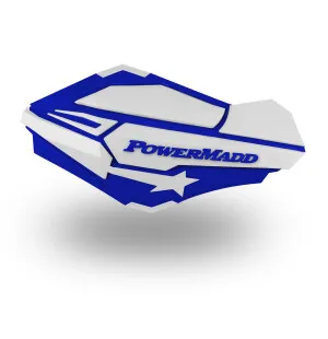 Powermadd Handskydd Sentinel blå,vit image