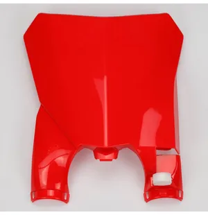 UFO Stadium Front number plate Honda CRF250 18-21 CRF450 17-20 Red 070 kuva