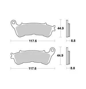 Sbs Bromsklossats Maxi Sinter image