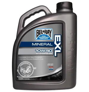 Bel-Ray EXL 10W-40 Mineral 4T Engine Oil 4L kuva