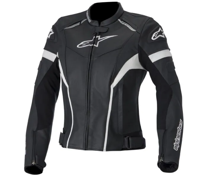 STELLA_GPPLUSR_leather_jacket_black_white kuva