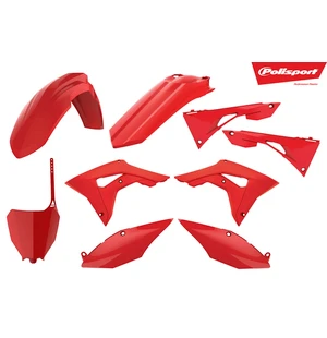 Polisport plastic kit CRF450 17-20 CRF250R 18-21 Punainen (1) kuva