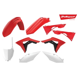 Polisport plastic kit CRF450 17-20 CRF250R 18-21 OEM (1) kuva
