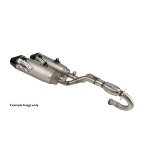 HGS Täysputkisto 4T CRF450 17-20 tupla vaimentimet kuva