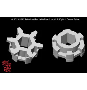 Avid Drivhjulspar Polaris Beltdrive, centerdrive 3" 7 kugg image