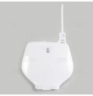 UFO Etunumerokilpi YZ/YZF125-400 92-99 Valkoinen 046 kuva