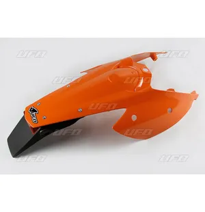 UFO Takalokasuoja Enduro takavalolla KTM EXC 04-07 Oranssi 127 kuva