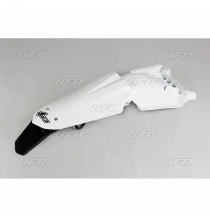 UFO Takalokasuoja Enduro takavalolla HVA TC/TE250-510 08- Valkoinen 041 kuva