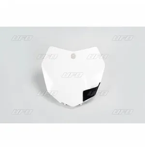 UFO Etunumerokilpi KTM125-525 SX/SXF 13-15 Valkoinen kuva