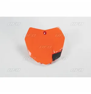 Nummerplåt UFO KTM125-525 SX/SXF 13-15 orange image