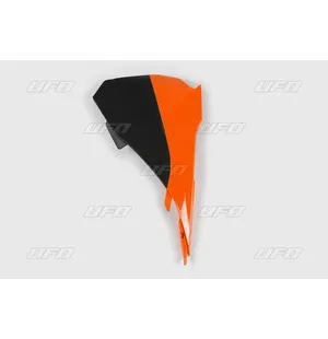 UFO Ilmansuodatinkotelon muovi KTM SX85 13-17 vasen Oranssi/Musta (13-14) kuva