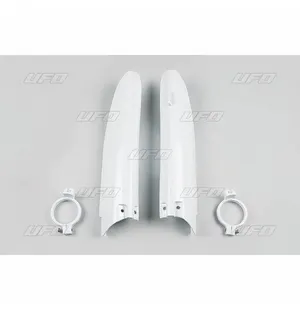 UFO Etuhaarukan suojat RM125/250 04-RMZ450 -06 Valkoinen kuva