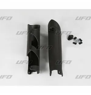 UFO Etuhaarukan suojat KTM125- EXC 08-SX/SXF 07-14 Musta 001 kuva