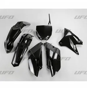 UFO Muovisarja 5-osainen Musta YZ85 15-21 kuva