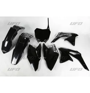 UFO Muovisarja 5-osainen Musta RMZ450 08-16 kuva