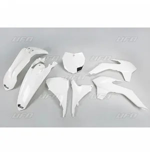 UFO Muovisarja 5-osainen Valkoinen 047 KTM SX/SXF125-525 13-15 kuva