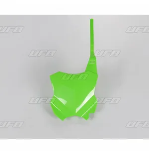 UFO Etunumerokilpi KX450F 16-KX250F 17- Vihreä 026 kuva