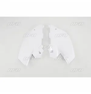 UFO Sivunumerokilvet YZ125/250 02-14 Valkoinen restyling 046 kuva